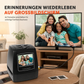 📢📢50% RABATT !!⏰Tragbarer 35mm 135mm Filmscanner mit 2,36-Zoll-LCD-Bildschirm für Negative und Dias